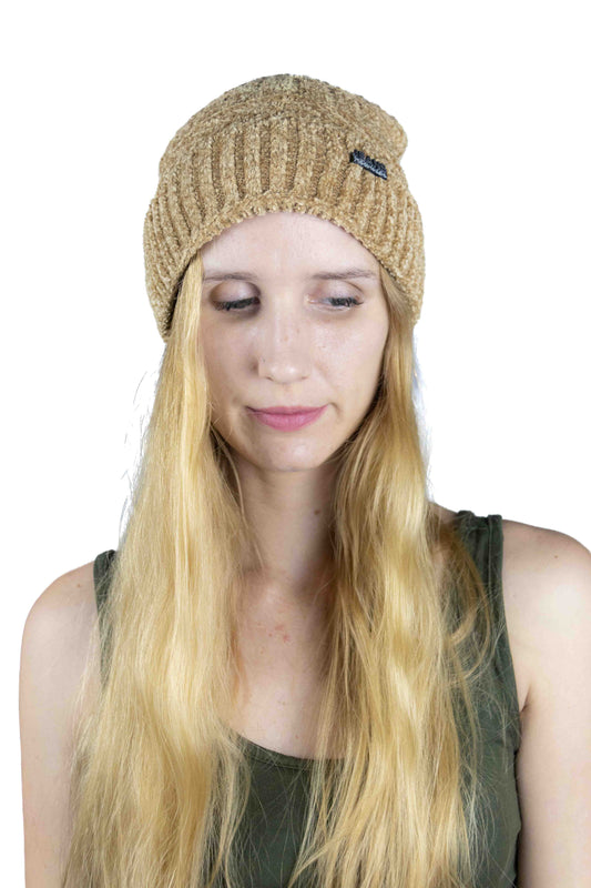 Classic Wisteria Woolen Beanie